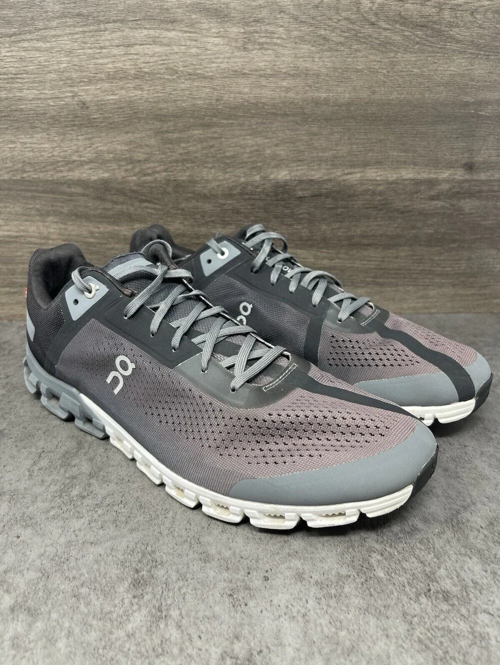 On Cloud X Size 11.5 Mens CloudTec Running Training Shoes Gray Black Performance